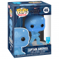 Preview: FUNKO POP! - MARVEL - The Infinity Saga Captain America Blue #46 Art Series